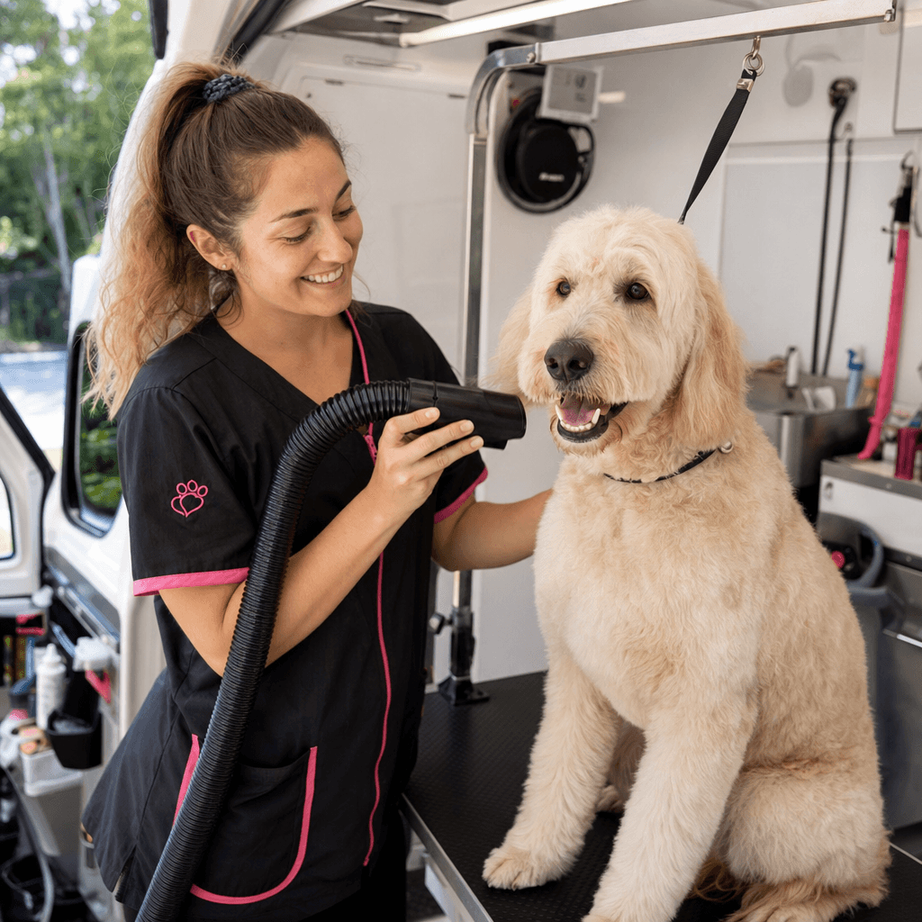 Grooming tips for anxious dogs