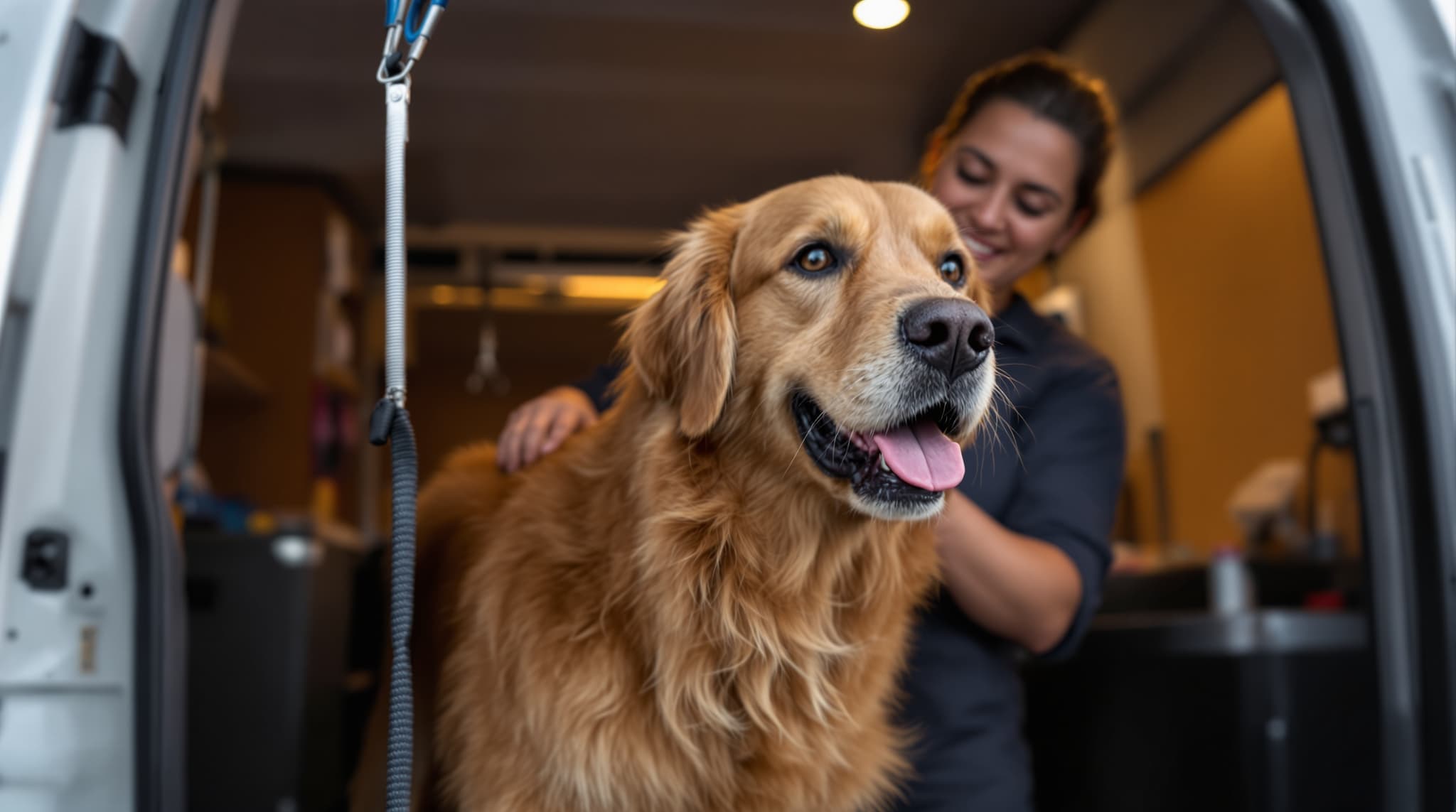 Full dog groom mobile service